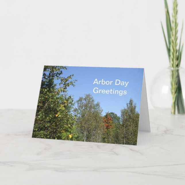 Arbor Day-Trees Card (Front)