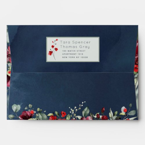 Arbor Of Roses Wedding Invitation Suite Envelope
