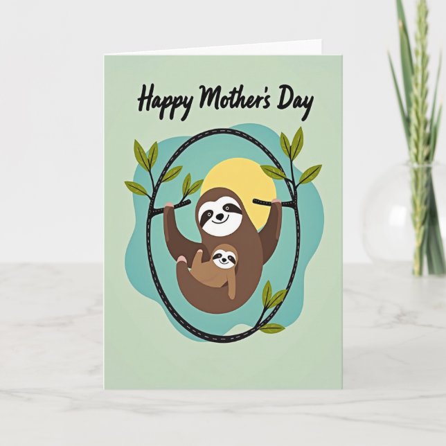 Arboreal Mothers Day Art Card (Front)