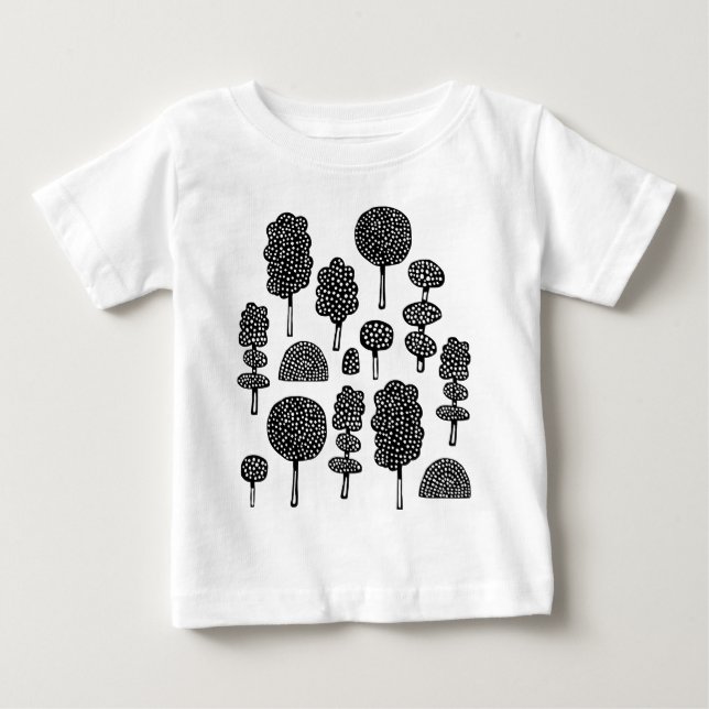 Arboretum 230715 - Black Baby T-Shirt (Front)