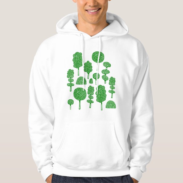 Arboretum 230715 - Green Hoodie (Front)
