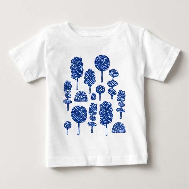 Arboretum 230715 - Navy Blue Baby T-Shirt (Front)