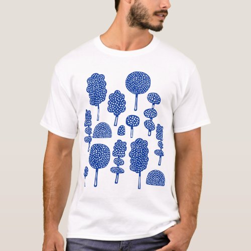 Arboretum 230715 _ Navy Blue T_Shirt