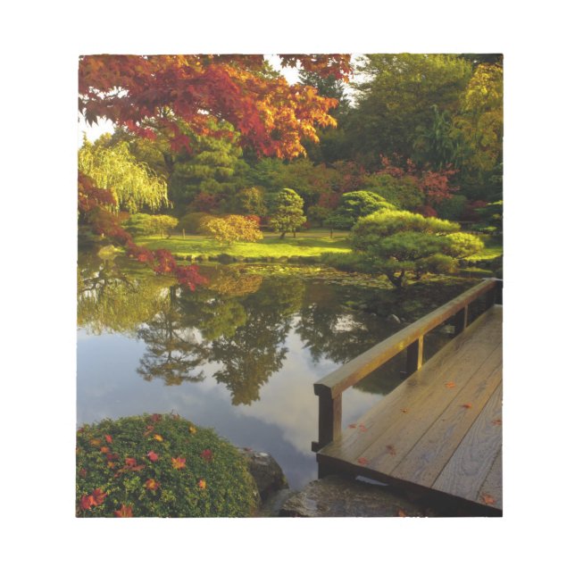 Arboretum, Japanese Garden, Seattle, Washington, Notepad (Front)