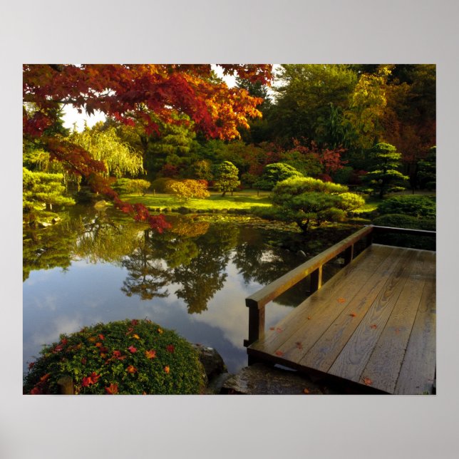 Arboretum, Japanese Garden, Seattle, Washington, Poster (Front)