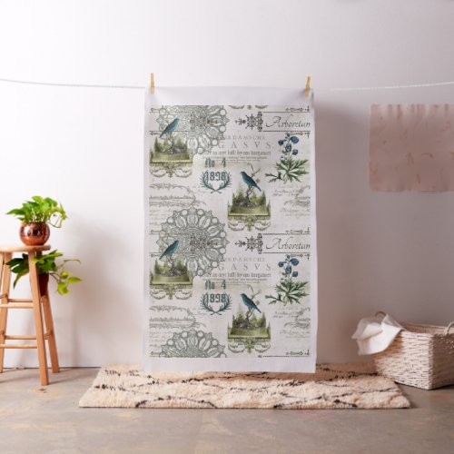 ARBORETUM VINTAGE BIRD FABRIC