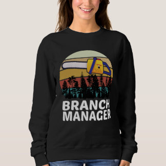 Arboriculture Professional Tree Surgeon Branch Man Sweatshirt