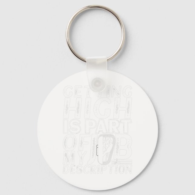Arborist Apparel Arborist Tree Climbing Tree Trimm Keychain (Front)