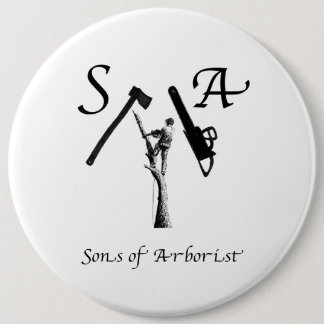 Arborist Arb Art chainsaw lumberjack  Button
