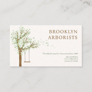 Arborist Business Card