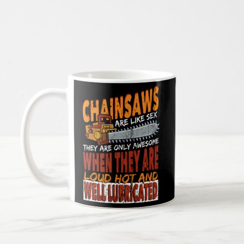 Arborist Chainsaw Coffee Mug