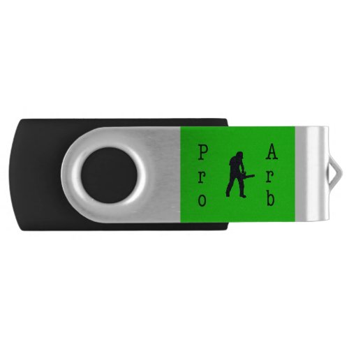 Arborist chainsaw tree surgeon Gift Present Flash Drive