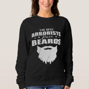 Arborist Dad Bearded Tree Surgeon Wood Sweatshirt