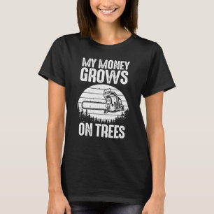 Arborist Logger Men Cool Tree Climber Lumberjack 2 T-Shirt