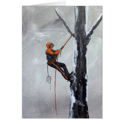 Arborist Long Haul Husqvarna Cards (Front)