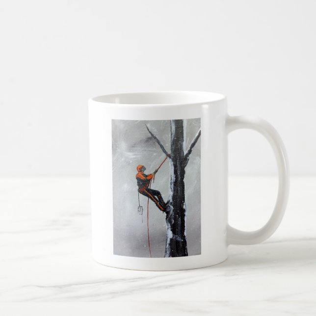 Arborist Long Haul Husqvarna Coffee Mug (Right)