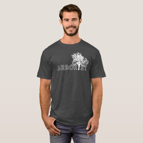 Arborist Tree Design _ Fun Arborist Gifts T_Shirt