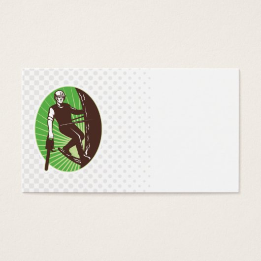 arborist tree surgeon agriculturist chainsaw (Front)