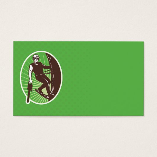 arborist tree surgeon agriculturist chainsaw (Front)