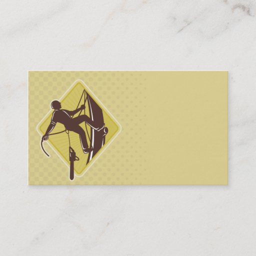 Customizable arborist tree surgeon agriculturist chainsaw business card template