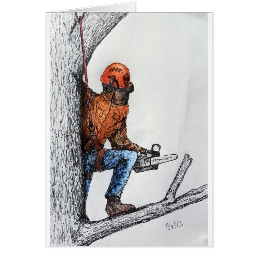 Arborist Tree Surgeon Cards (Front)