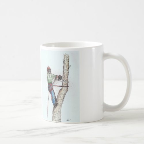 Arborist Tree Surgeon christmas present xmas Coffee Mug