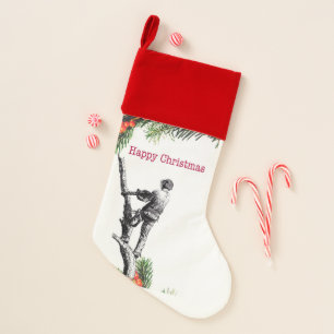 Arborist Tree Surgeon Christmas Stocking