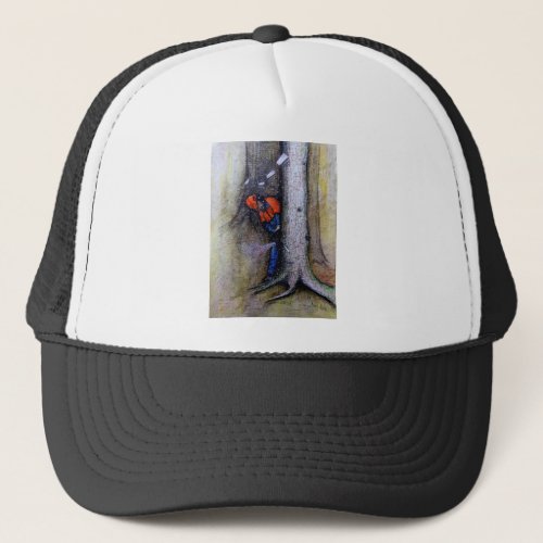 Arborist tree surgeon husqvarna trucker hat