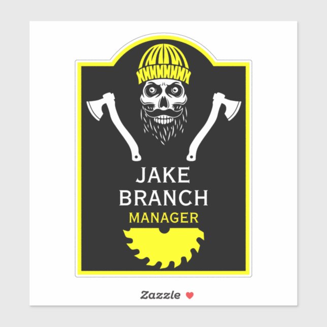  Arborist Tree Surgeon Sticker (Sheet)