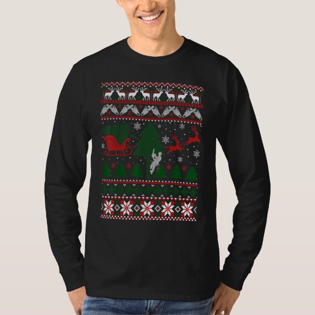 Arborist Ugly Christmas Sweater (Front)