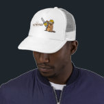 Arborists Forest Tree Care Landscaping Trucker Hat<br><div class="desc">Welcome to Arborists Forrest Tree Care Landscaping work cap! One look at our cap and you’ll definitely be quick to recognize the hard work and dedication that goes into our tree lopping. Part of our business suite portrays a brown beaver, effortlessly holding a large chainsaw ready for work. With ease,...</div>