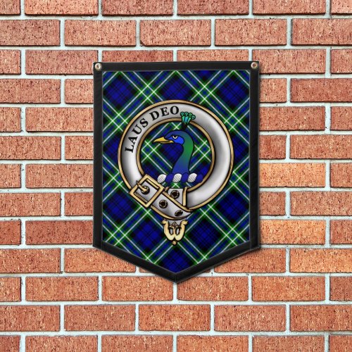 Arbuthnot Clan Badge & Tartan Pennant