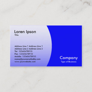 Arc - Blue Business Card