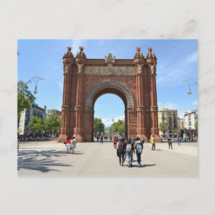 'Arc de Triomf', Barcelona Postcard