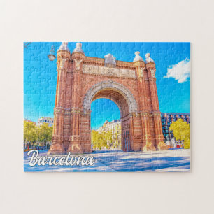 Arc de Triomf, Barcelona, Spain Jigsaw Puzzle