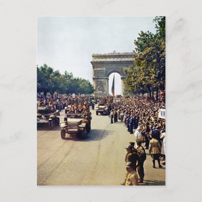 Arc De Triomphe 2 Postcard (Front)