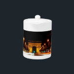 Arc de Triomphe 2 Teapot<br><div class="desc">Arc de Triomphe is one of the most famous sightseeing in Paris, France. It located in the centre of the Place Charles de Gaulle.</div>