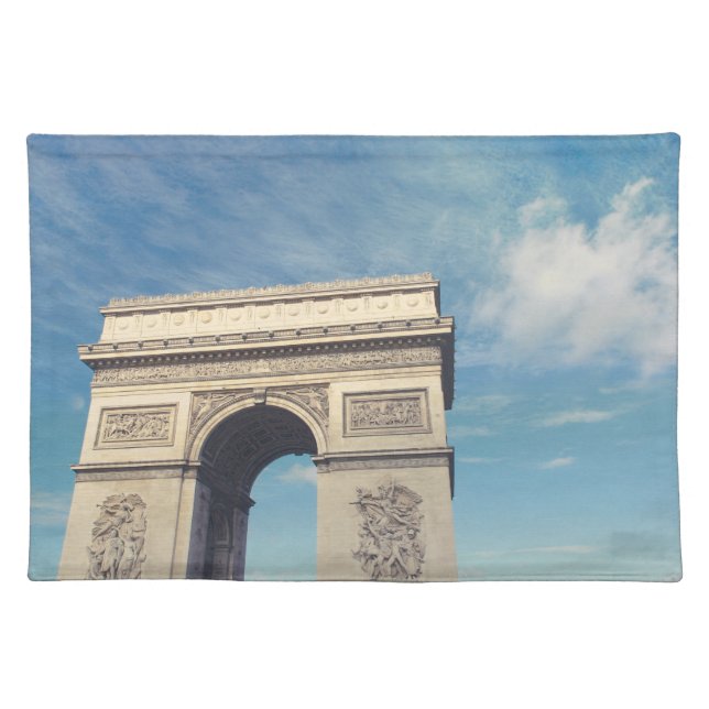 Arc de triomphe cloth placemat (Front)