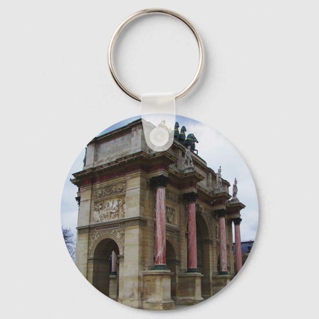Arc de Triomphe de Carrousel. Keychain (Front)