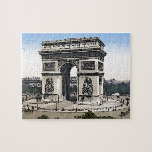 Arc de Triomphe _ de lEtoile Jigsaw Puzzle