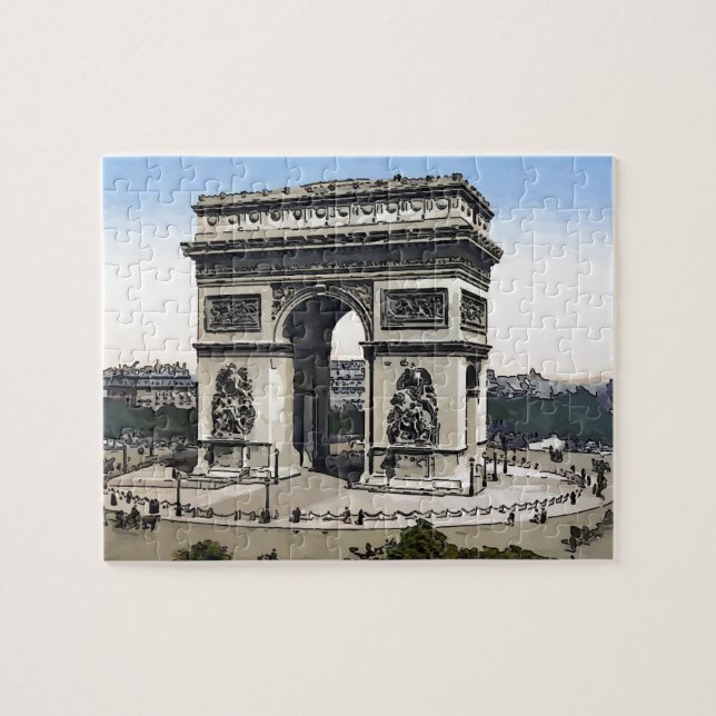 Arc de Triomphe - de l'Etoile Jigsaw Puzzle (Horizontal)