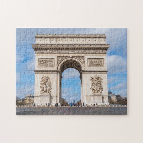 Arc de Triomphe in Paris France Jigsaw Puzzle