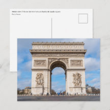 Arc de Triomphe in Paris, France