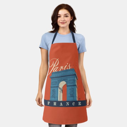 Arc de Triomphe  Paris France Apron