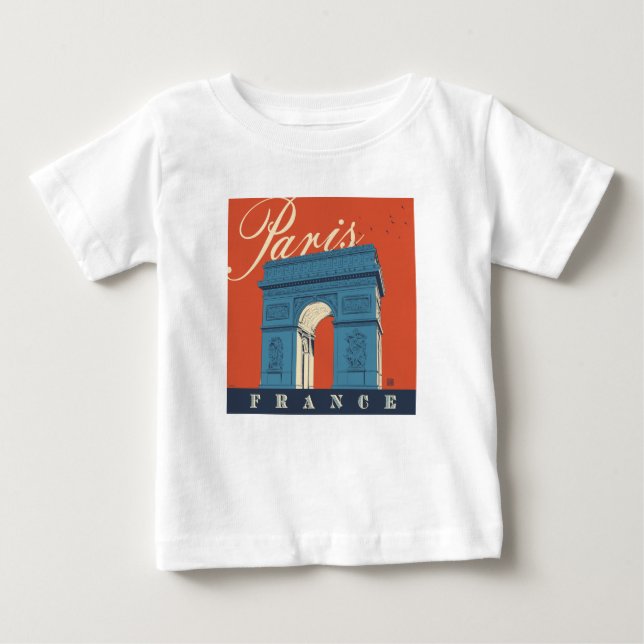 Arc de Triomphe | Paris, France Baby T-Shirt (Front)