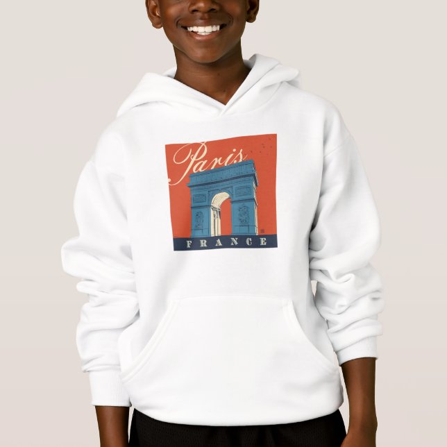 Arc de Triomphe | Paris, France Hoodie (Front)