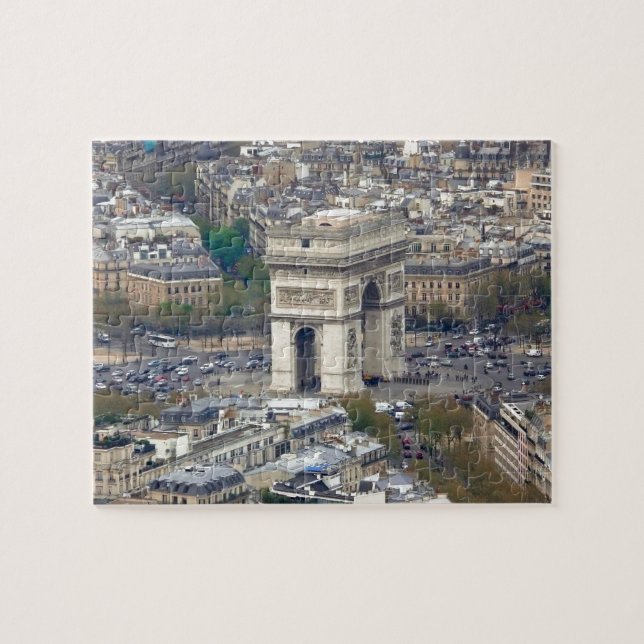 Arc de Triomphe Paris France Jigsaw Puzzle (Horizontal)