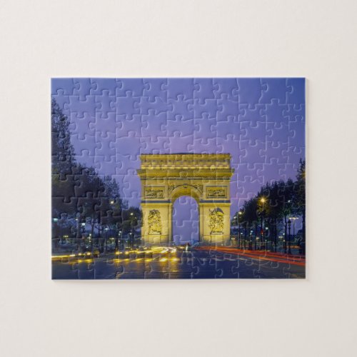 Arc de Triomphe Paris France Jigsaw Puzzle