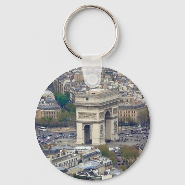 Arc de Triomphe Paris France Keychain (Front)