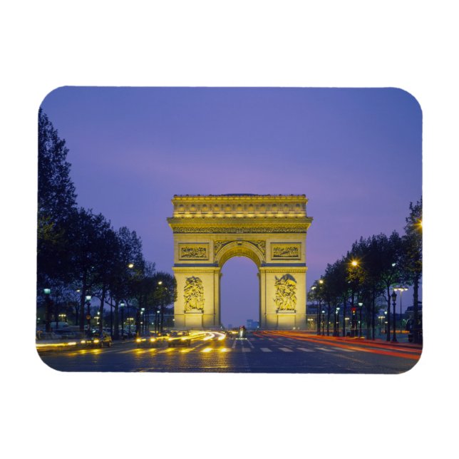 Arc de Triomphe, Paris, France, Magnet (Horizontal)